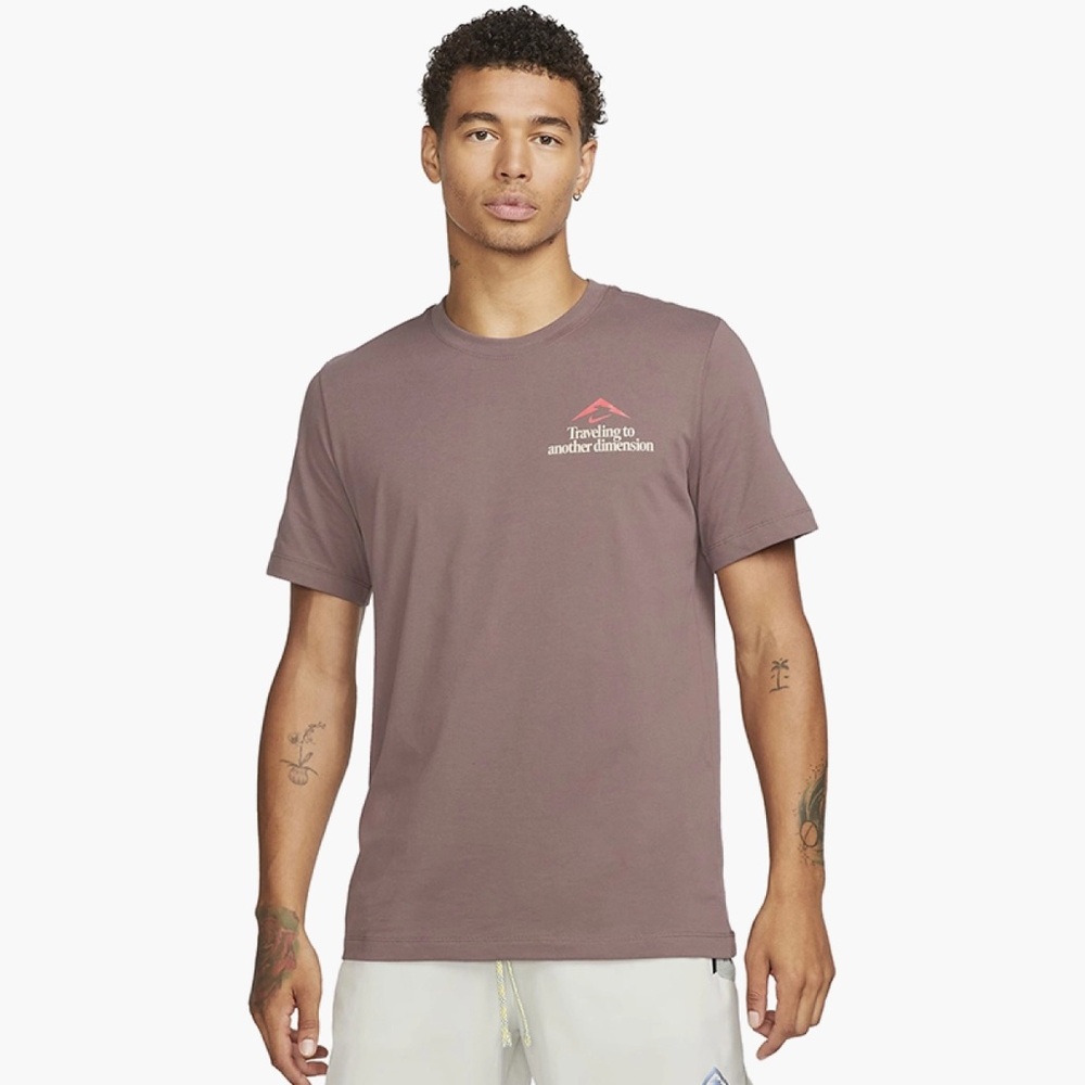 Nike Trail Running Shirt - Large - Mauve - Gently Used